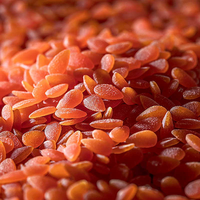 PEPITAS DE LENTEJA ROJA Y ZANAHORIA 6/1Kg